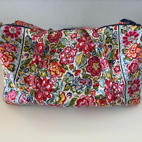 Vera Bradley Large Duffel Bag – Retired “Hope Garden” Pattern - Picture 1 of 3
